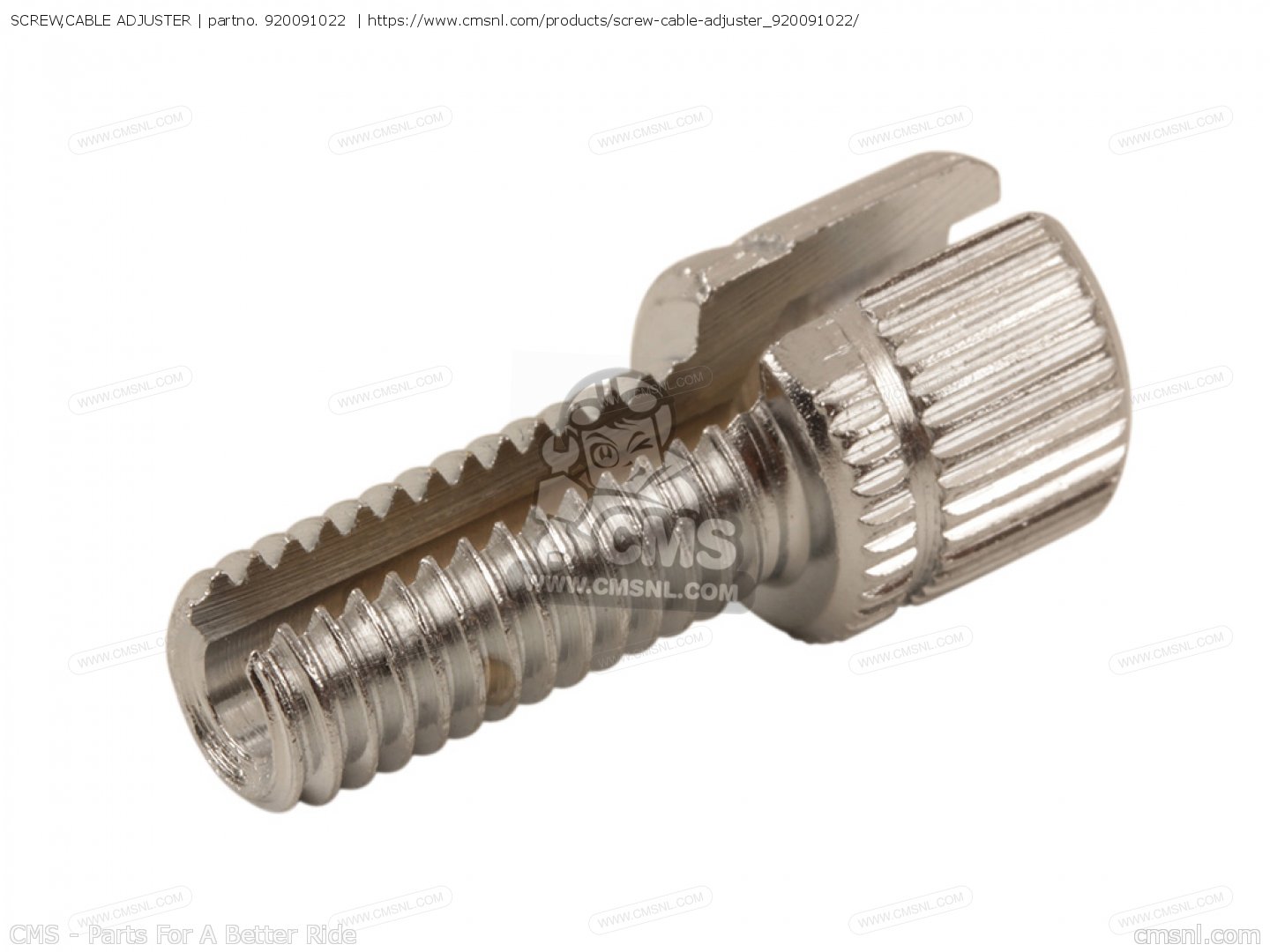 SCREW,CABLE ADJUSTER for KZ1000P4 POLICE 1000 1985 USA order at CMSNL