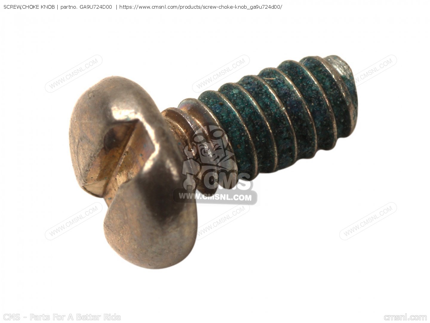 SCREW,CHOKE KNOB for WVT1100V 1997 order at CMSNL