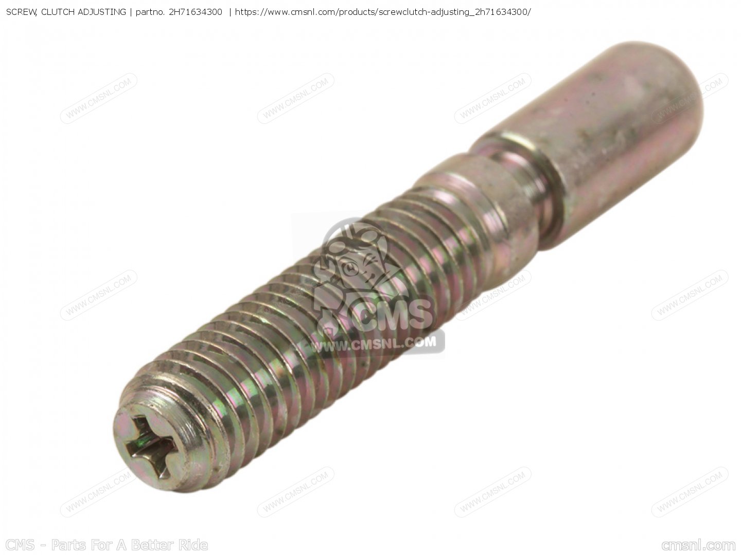 2H71634300 Screw, Clutch Adjusting Yamaha buy the 2H7163430000 at