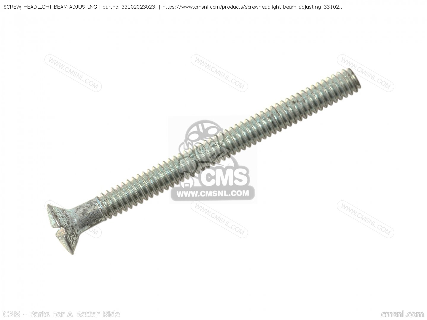33102023023 Screw, Headlight Beam Adjusting Honda buy the 33102023