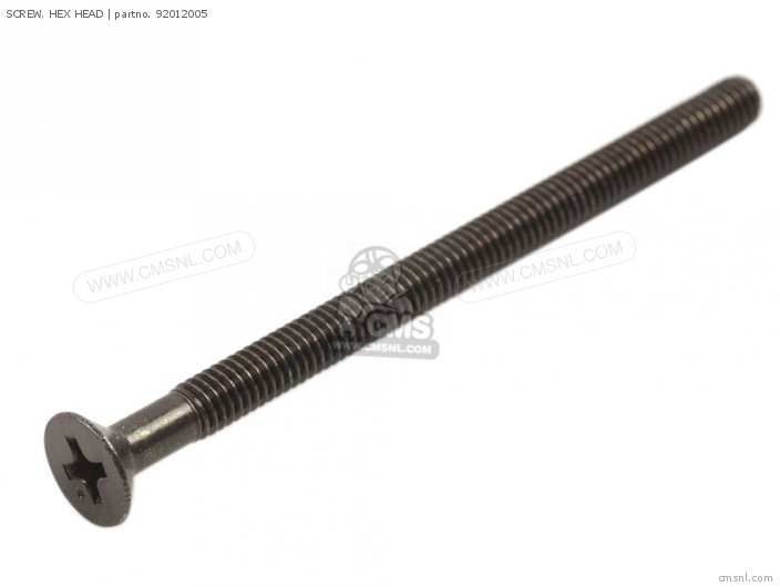 92012005: Screw, Hex Head Kawasaki - buy the 92012-005 at CMSNL