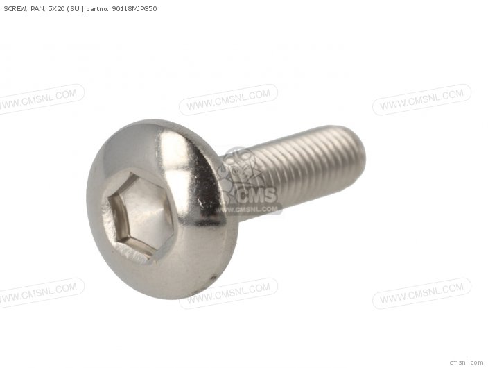 90118MJPG50: Screw,pan 5x20 (s Honda - buy the 90118-MJP-G50 at CMSNL