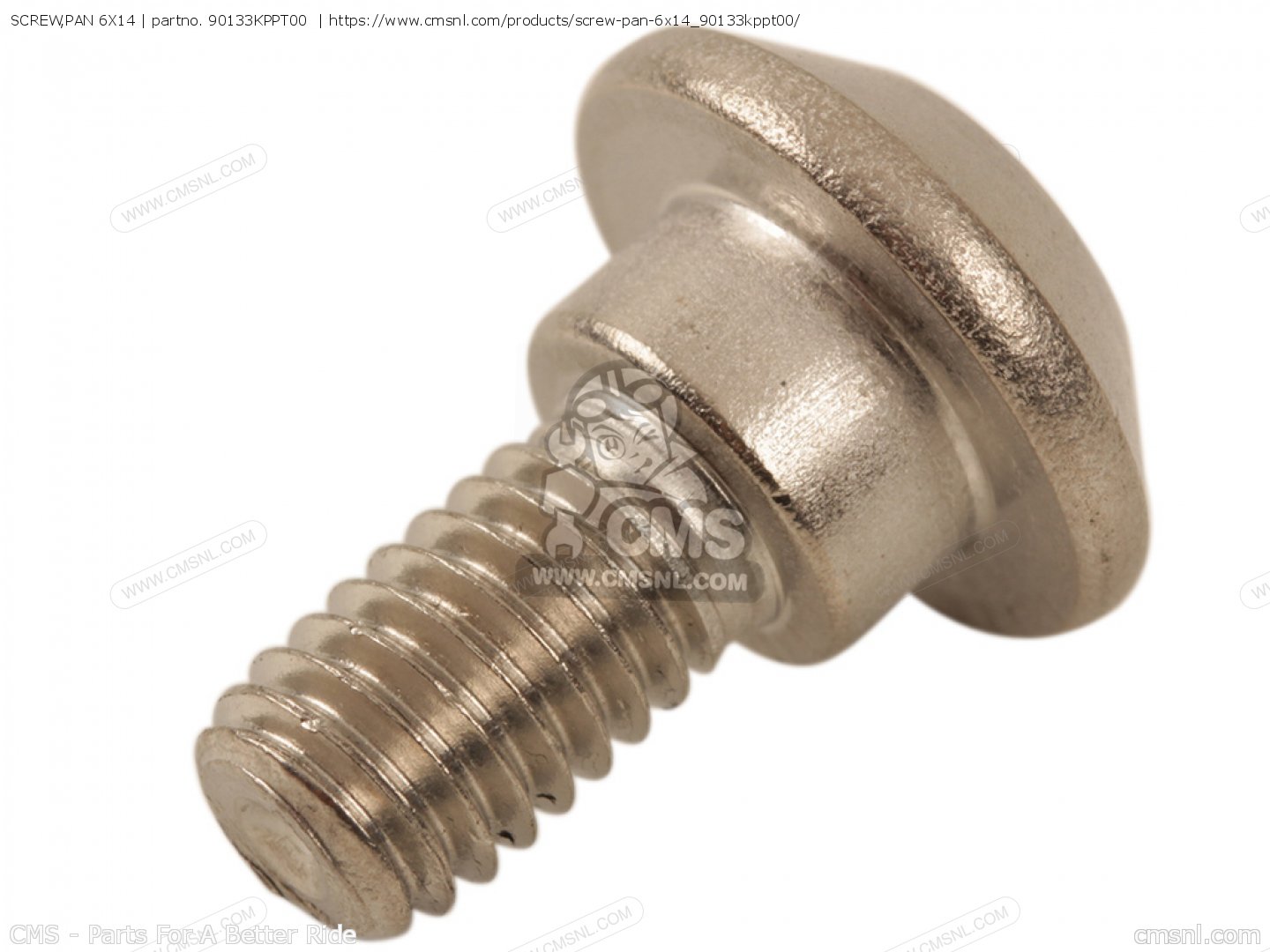 SCREW,PAN 6X14 for CBR250R 2012 (C) - order at CMSNL