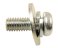 small image of SCREW  PANHEAD W WASHER 22F