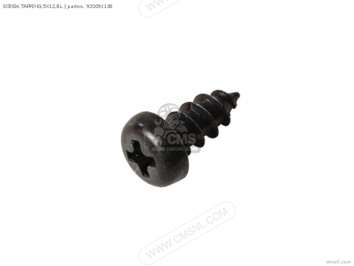 Screw, Tapping, 5x12, Bl photo