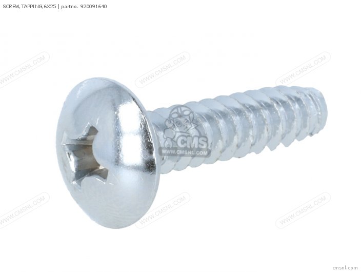 Screw, Tapping, 6x25 photo