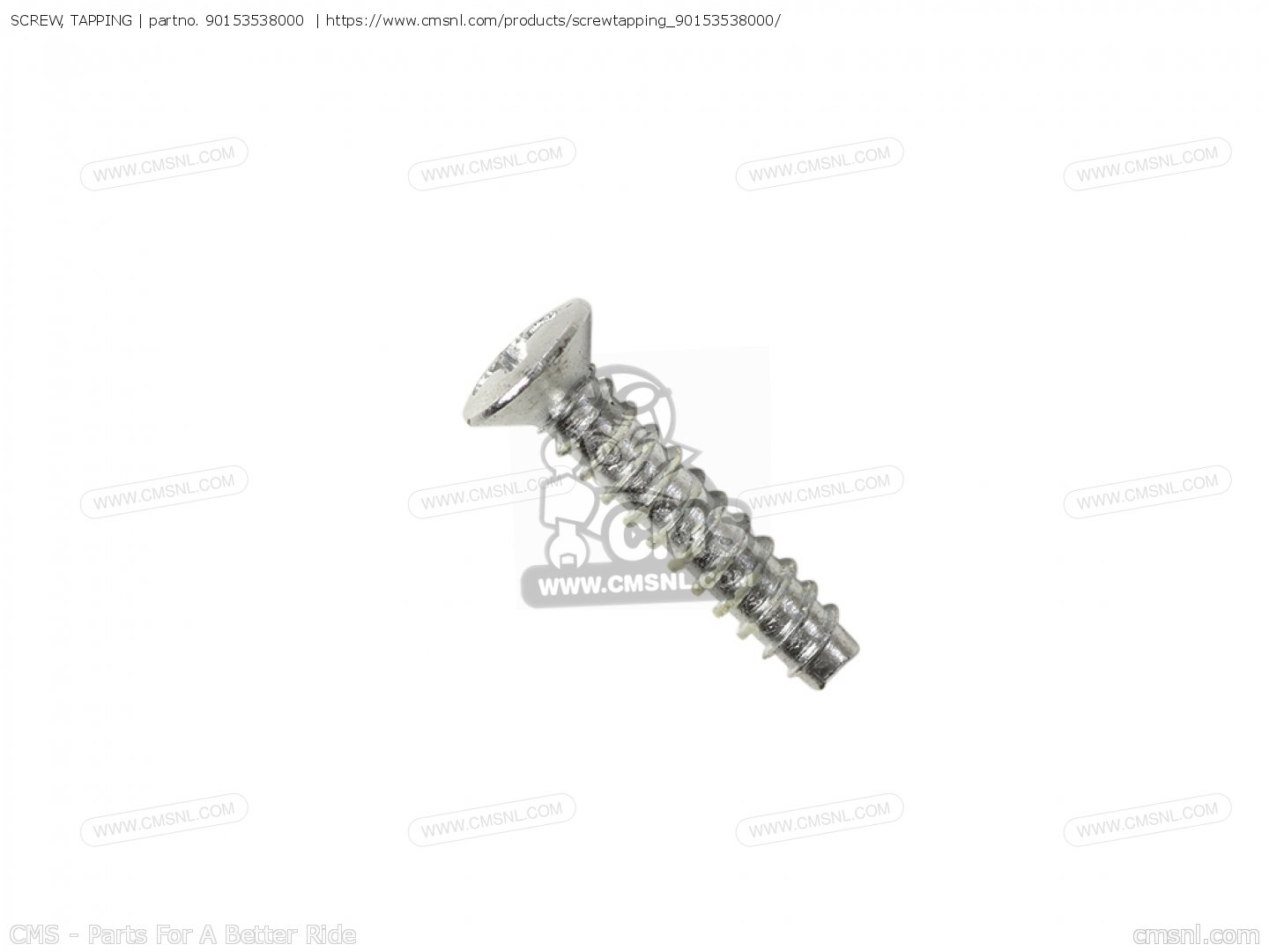 90153538000 Screw, Tapping Honda buy the 90153538000 at CMSNL