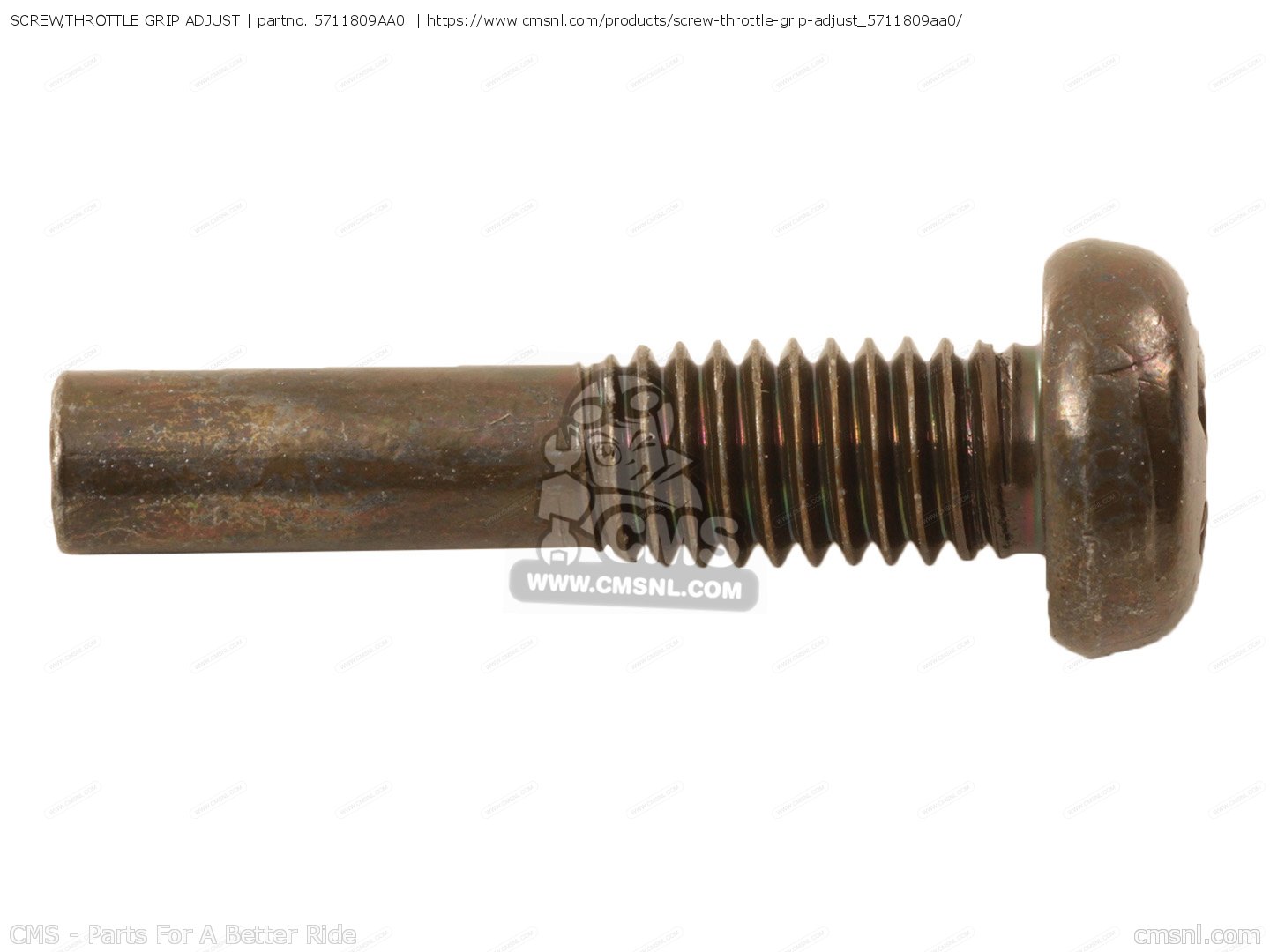 5711809AA0 Screw,throttle Grip Adjust Suzuki buy the 5711809AA0 at