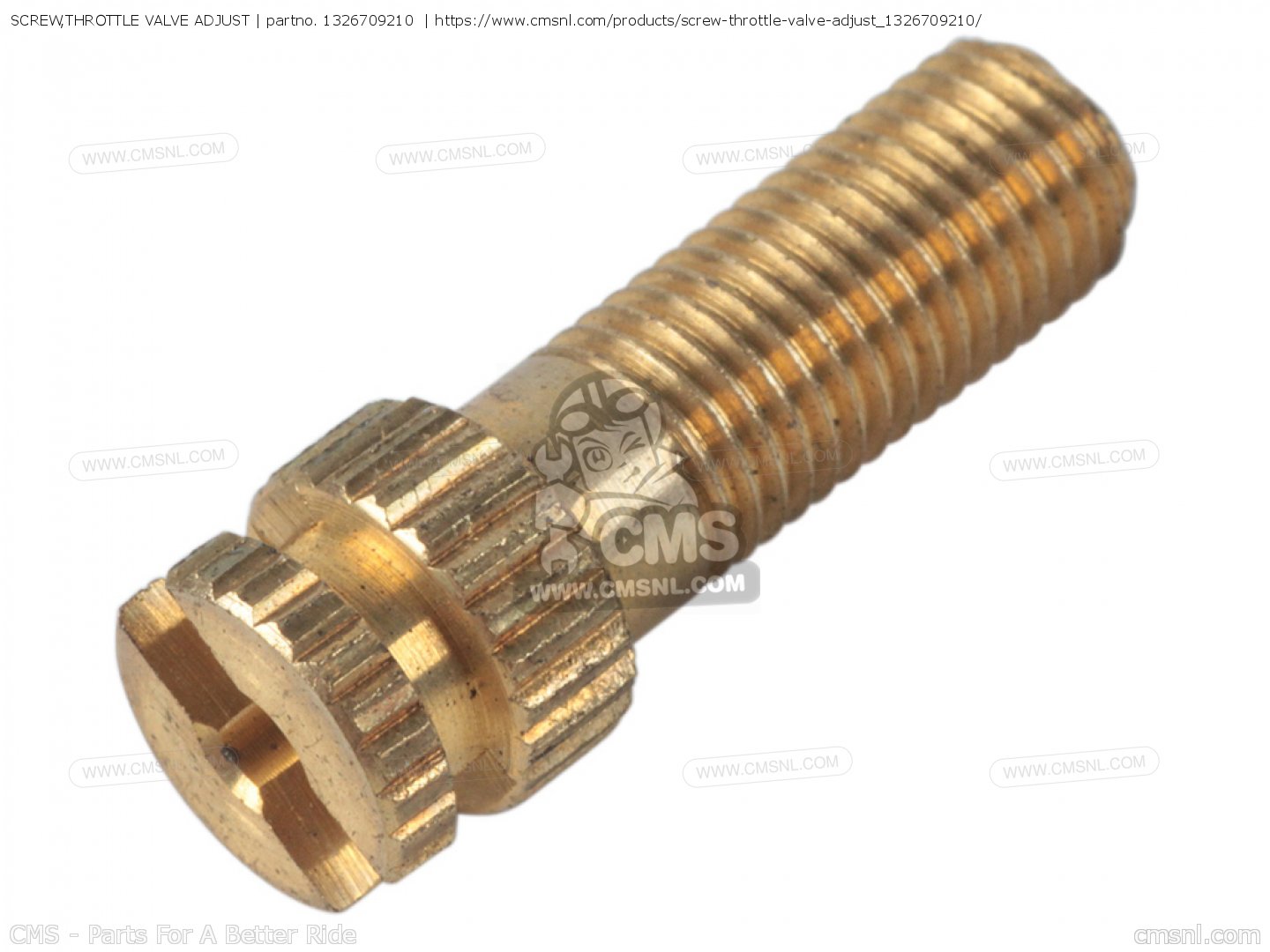 SCREW,THROTTLE VALVE ADJUST for GT250 1973 1974 1975 1976 1977 (K) (L) (M) (A) (B) USA (E03