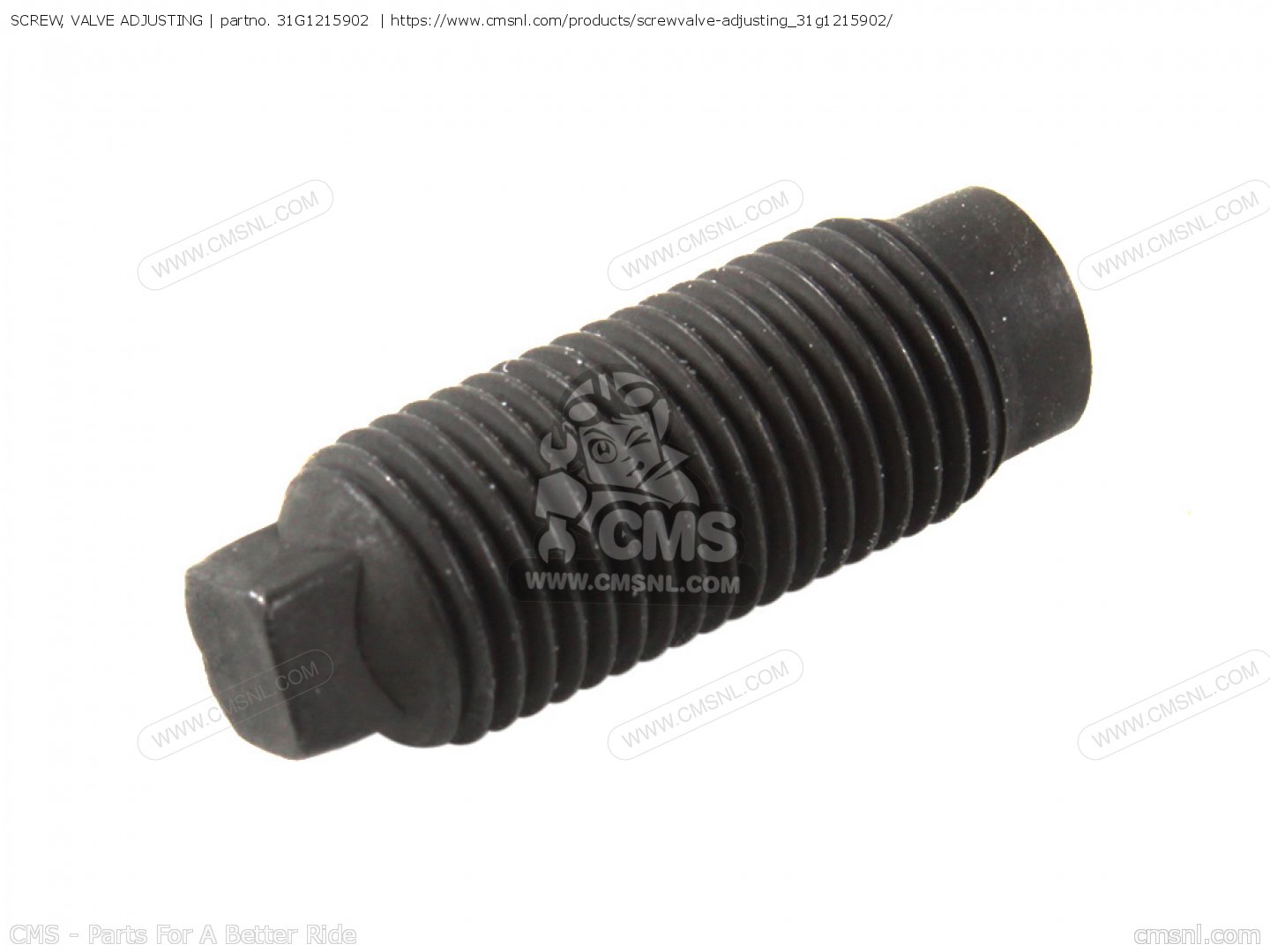 SCREW, VALVE ADJUSTING for XT250 DUAL PURPOSE 1980 (A) USA order at CMSNL