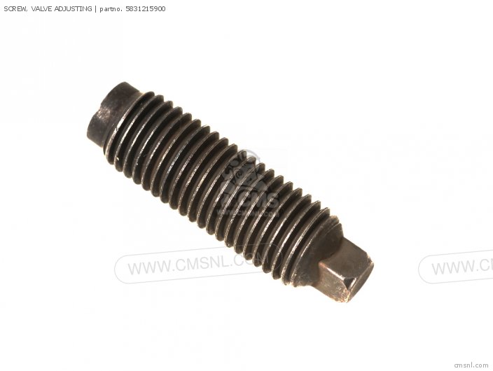 Yamaha SCREW, VALVE ADJUSTING 5831215900