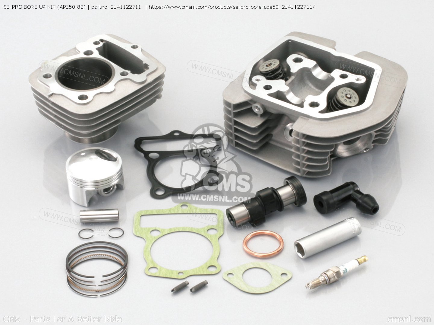 2141122711: Se-pro Bore Up Kit (ape50-82) Kitaco - buy the 214-1122711 ...