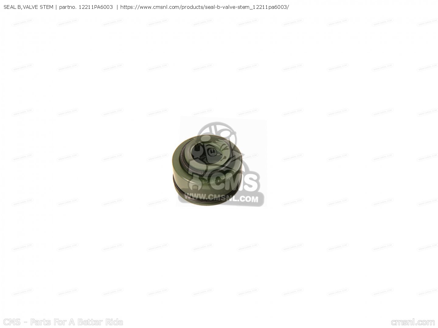 12211PA6003 Seal B,valve Stem Honda buy the 12211PA6003 at CMSNL