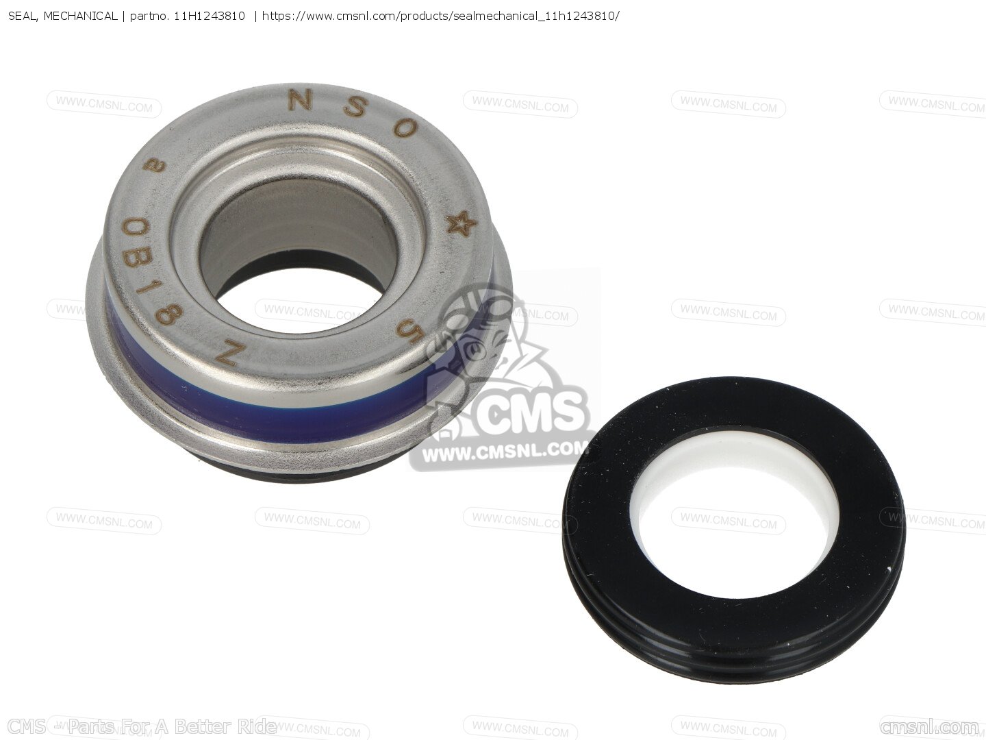 11H1243810: SEAL, MECHANICAL Yamaha - buy the 11H-12438-10