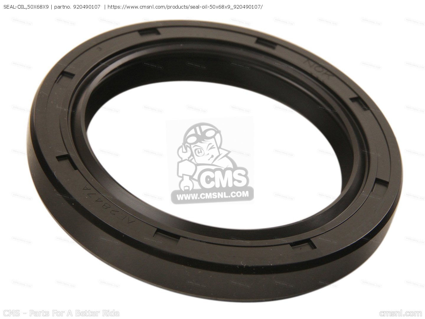 920490107: Seal-oil,50x68x9 Kawasaki - buy the 92049-0107 at CMSNL