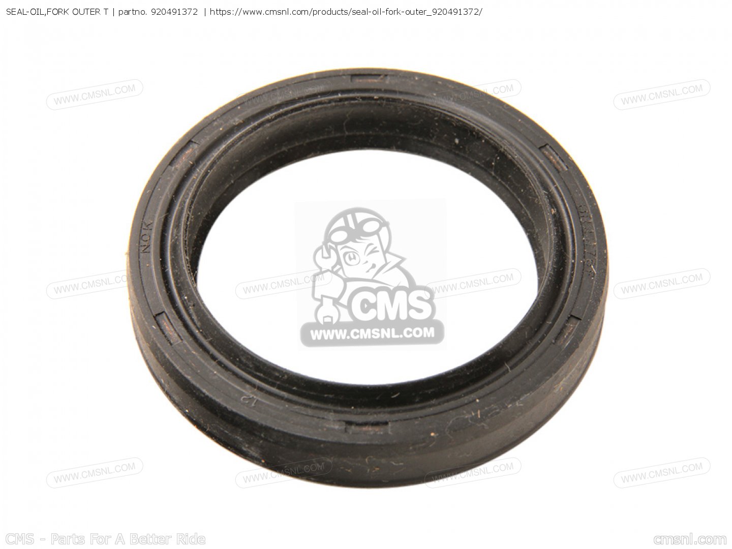 SEAL-OIL,FORK OUTER T for ZX750E2 TURBO 1985 USA CALIFORNIA CANADA - order at CMSNL