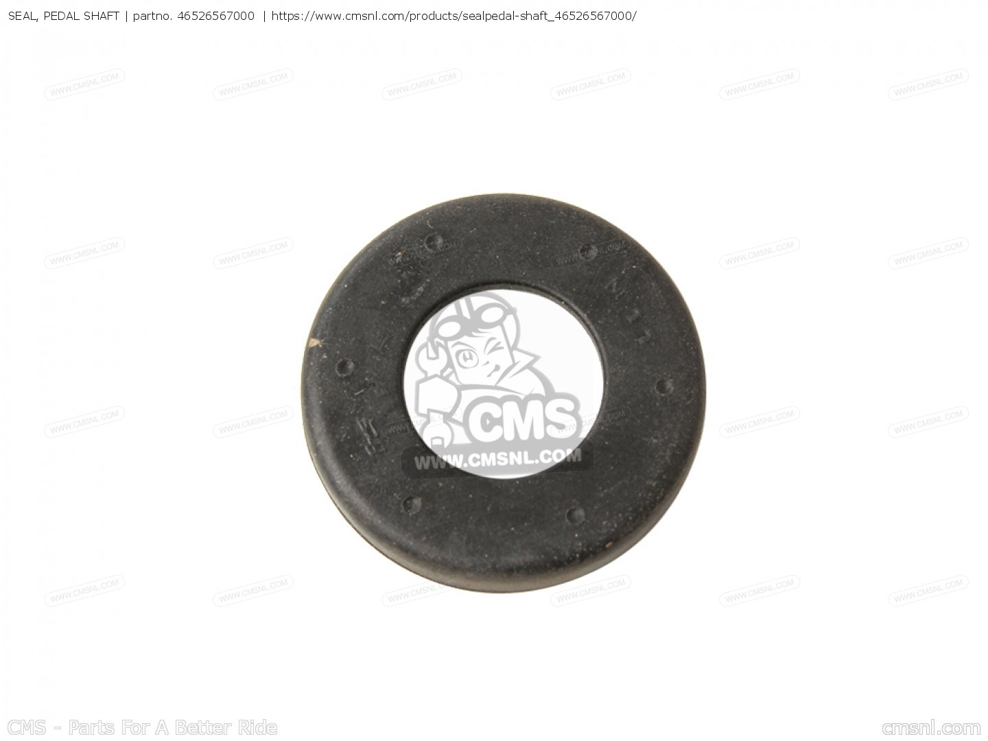 46526567000: SEAL, PEDAL SHAFT Honda - buy the 46526-567-000 at CMSNL