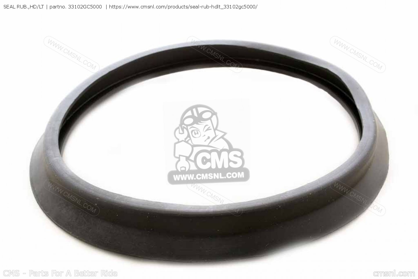 SEAL RUB.,HD/LT for MTX80 1982 (C) order at CMSNL