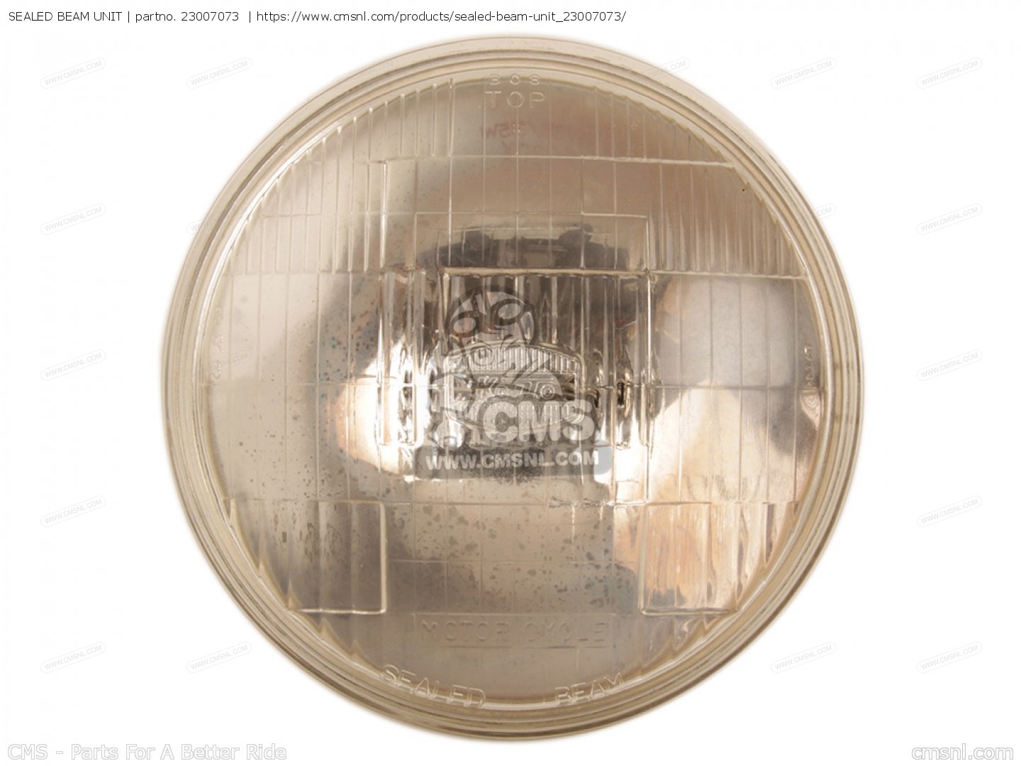 23007073: Sealed Beam Unit Kawasaki - buy the 23007-073 at CMSNL
