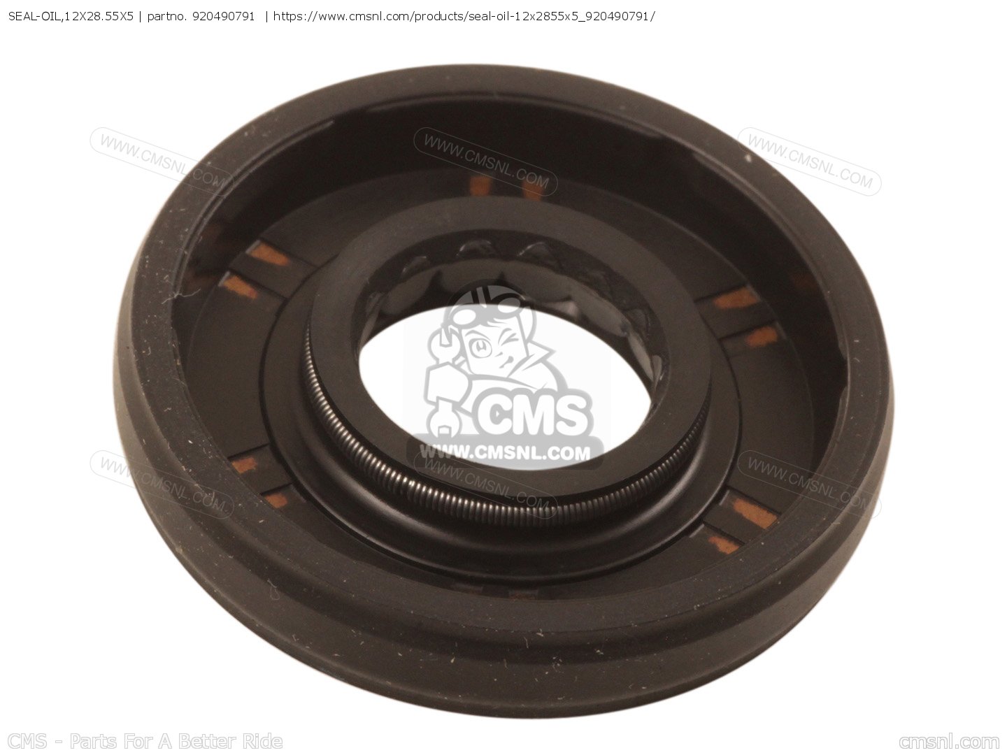 920490791: SEAL-OIL,12X28.55X5 Kawasaki - buy the 92049-0791 at CMSNL