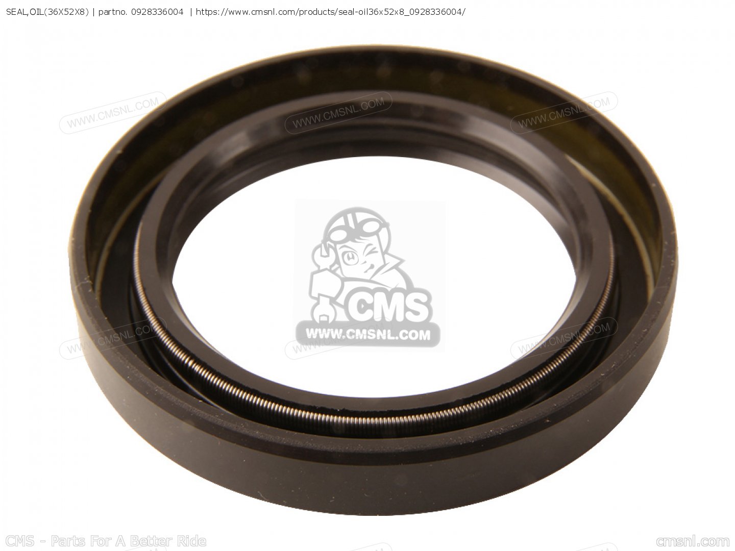 SEAL,OIL(36X52X8) for Suzuki - order at CMSNL