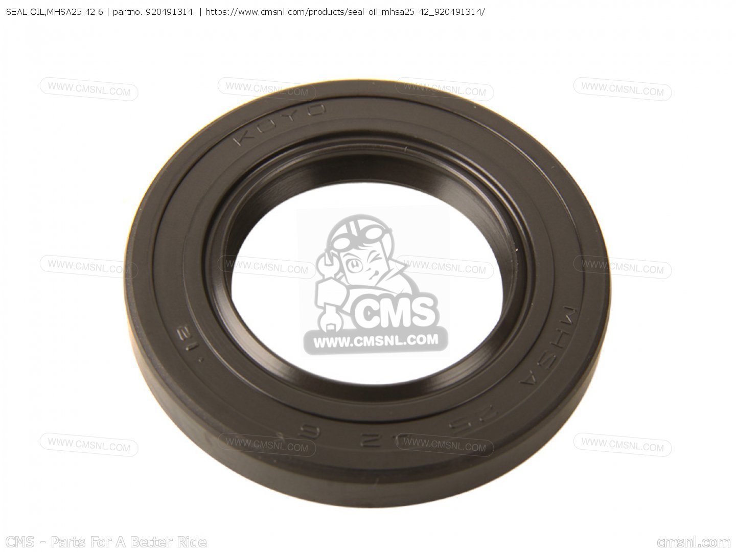 SEAL-OIL,MHSA25 42 6 for Kawasaki - order at CMSNL
