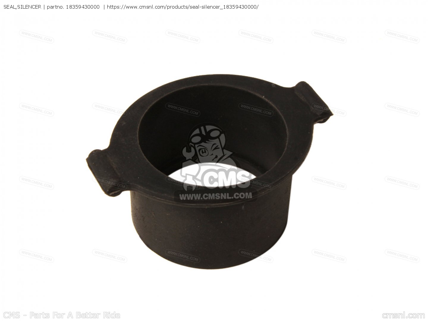 18359430000: SEAL,SILENCER Honda - buy the 18359-430-000 at CMSNL