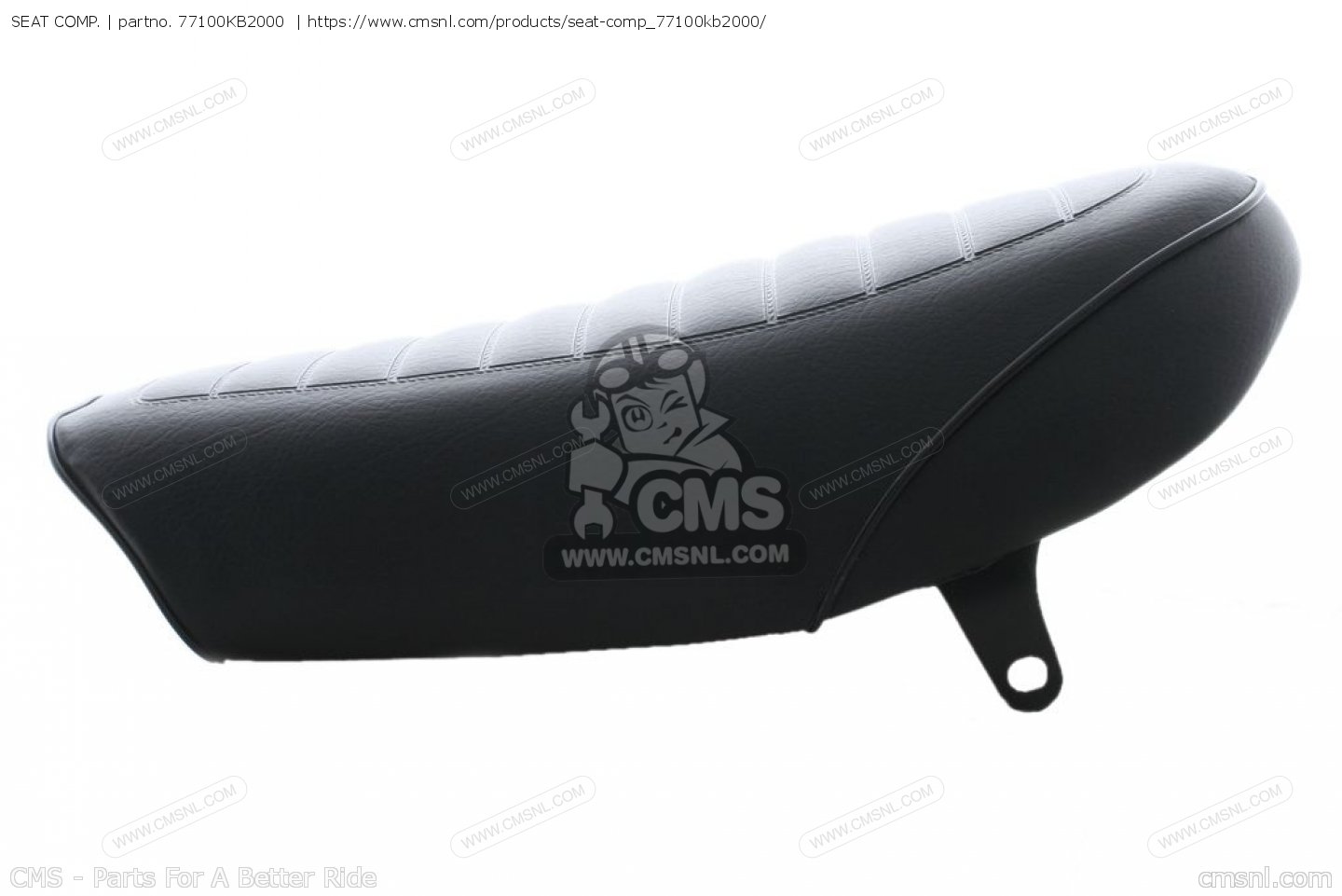 HONDA ＴＬ125イーハトーブシート77100-KB2-000 77100KB2000: SEAT COMP. Honda - buy the 77100-KB2-000 at CMSNL