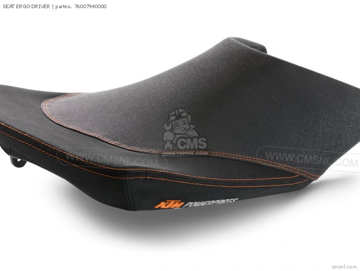 76007940000: Seat Ergo Driver Ktm - buy the 76007940000 at CMSNL