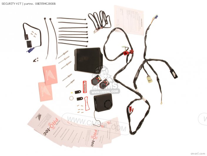 Honda SECURITY KIT 08E55MCJ800B Honda SECURITY KIT 08E55MCJ800B