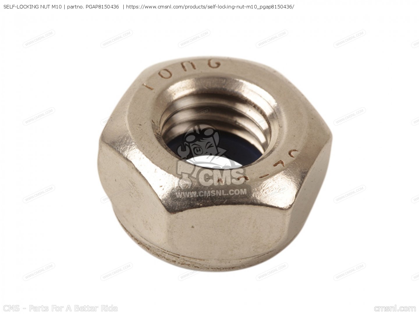 PGAP8150436 Selflocking Nut M10 Piaggio Group buy the AP8150436 at