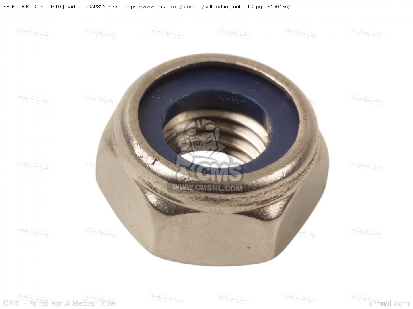 PGAP8150436 Selflocking Nut M10 Piaggio Group buy the AP8150436 at