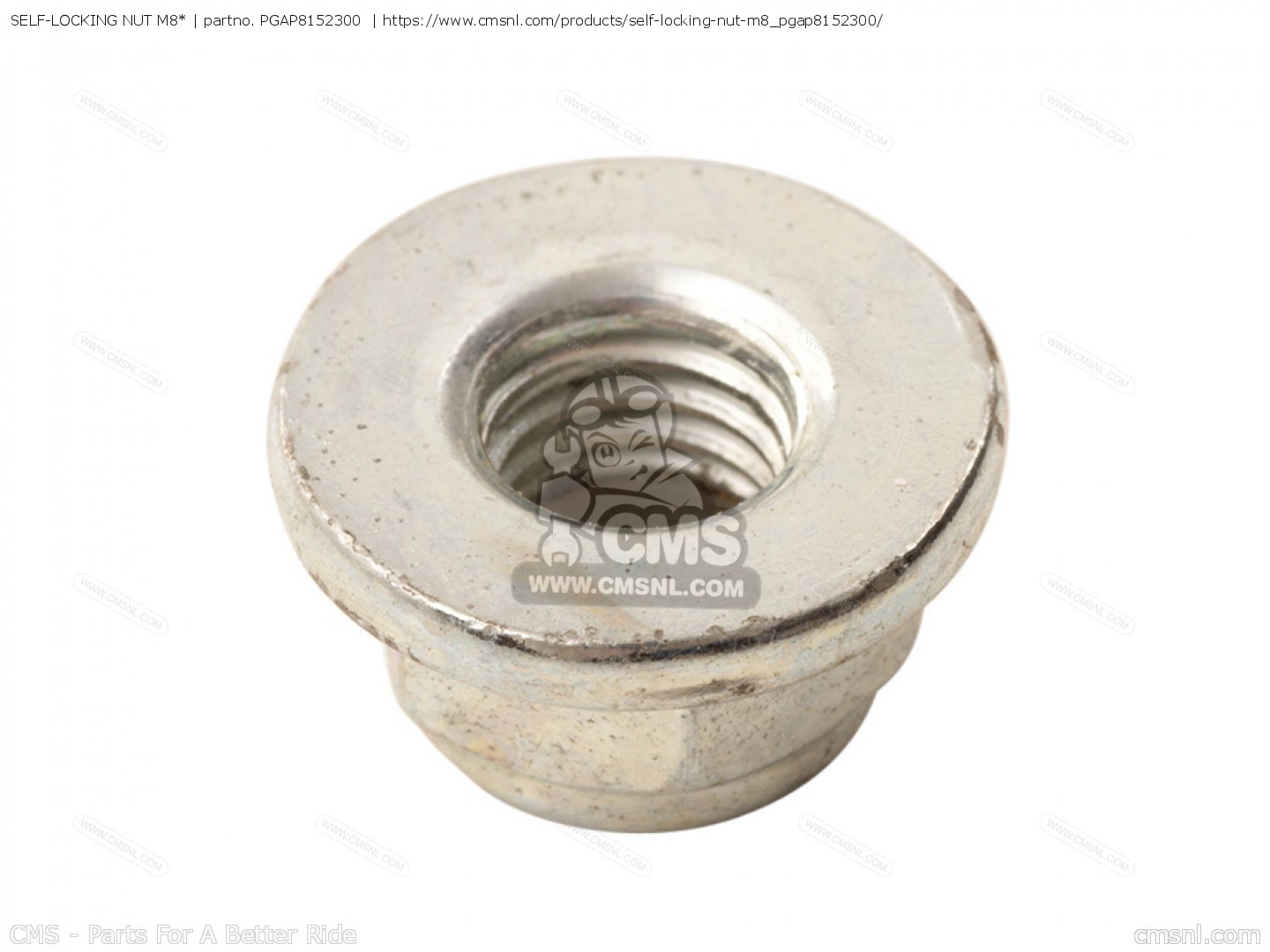 PGAP8152300 Selflocking Nut M8* Piaggio Group buy the AP8152300 at