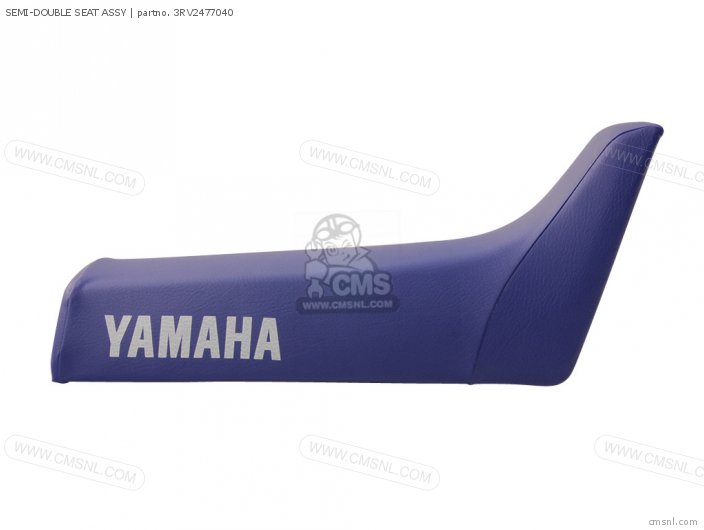 Yamaha SEMI-DOUBLE SEAT ASSY 3RV2477040