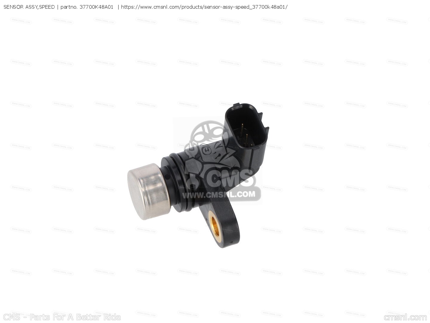 37700K48A01: SENSOR ASSY,SPEED Honda - buy the 37700-K48-A01