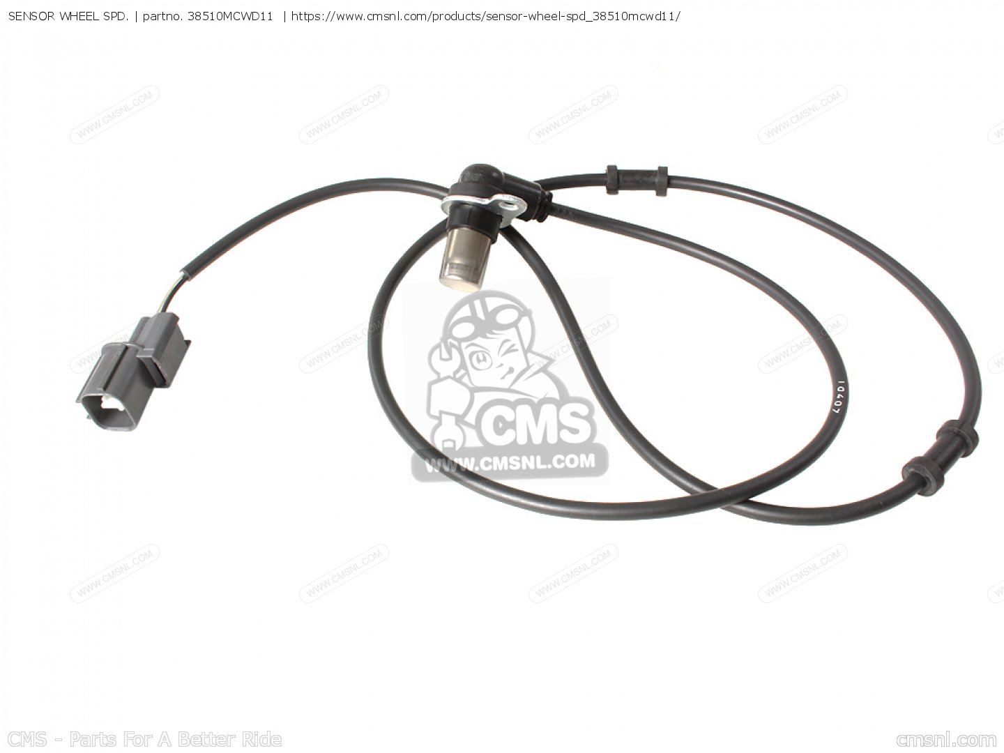 SENSOR WHEEL SPD. for VFR800A 2006 (6) FRANCE / ABS CMF - order at CMSNL