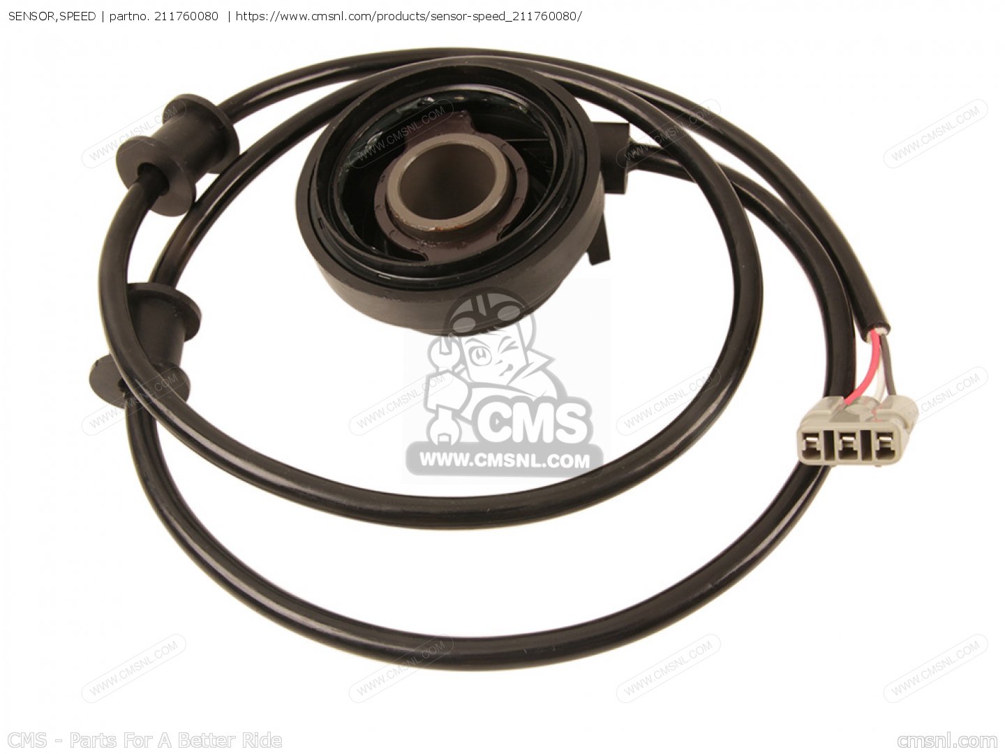 211760080: SENSOR,SPEED Kawasaki - buy the 21176-0080 at CMSNL