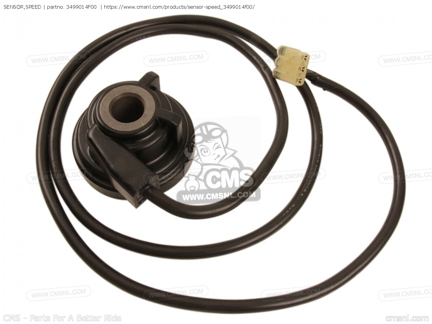 3499014F00: Sensor,speed Suzuki - buy the 34990-14F00 at CMSNL