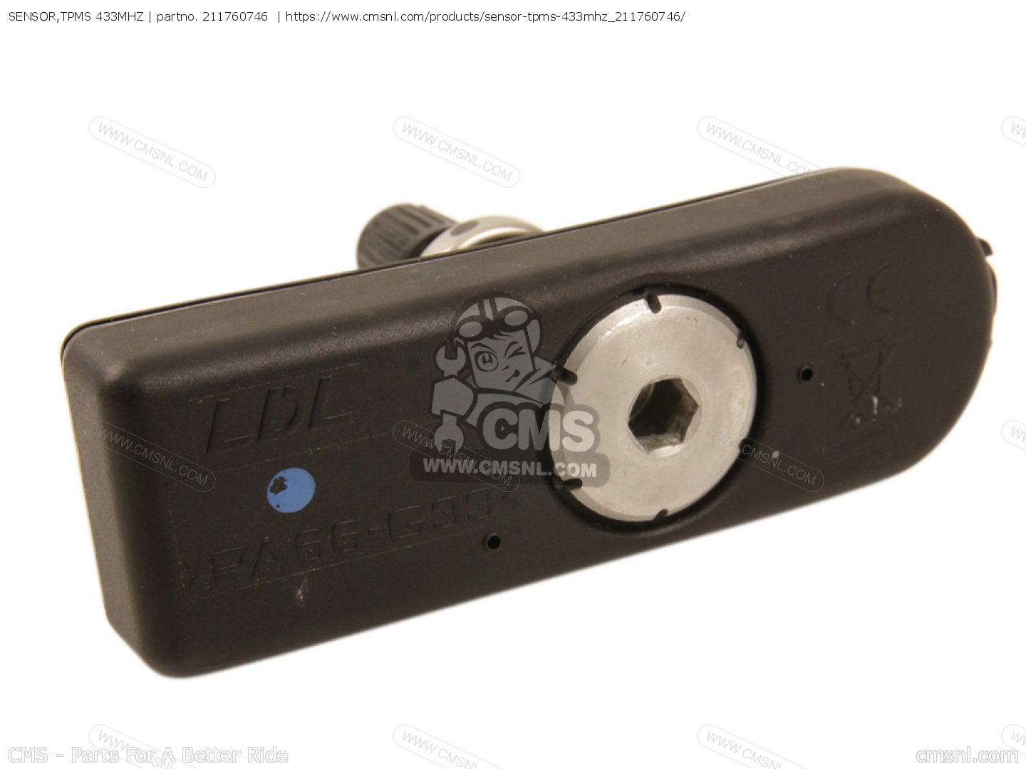 SENSOR,TPMS 433MHZ for ZG1400CAF 1400GTR ABS 2010 EUROPE,MIDDLE 