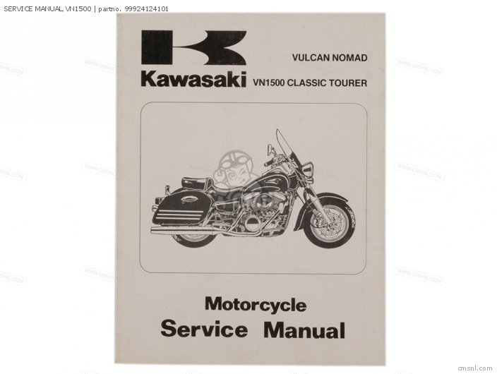 Kawasaki SERVICE MANUAL,VN1500 99924124101