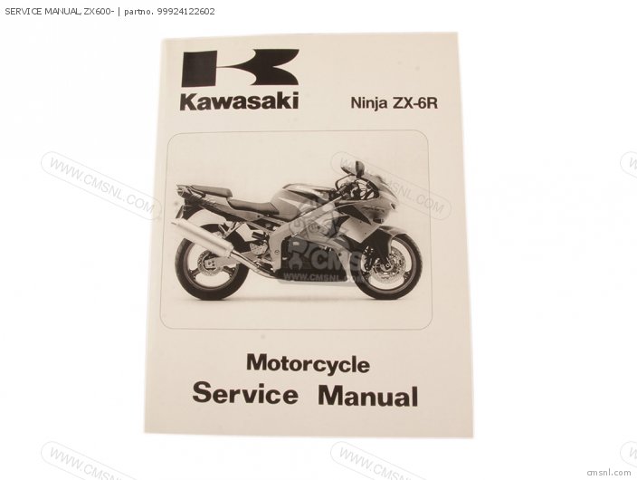 Kawasaki SERVICE MANUAL,ZX600- 99924122602