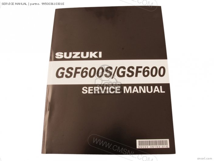 Suzuki SERVICE MANUAL 995003610301E