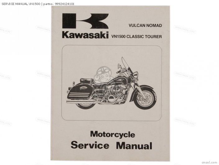 Service Manual, Vn1500 photo