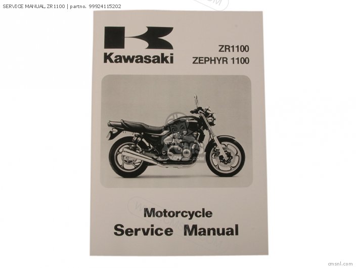 Service Manual, Zr1100 photo