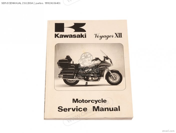 Kawasaki SERVICEMANUAL ZG1200A 99924106401