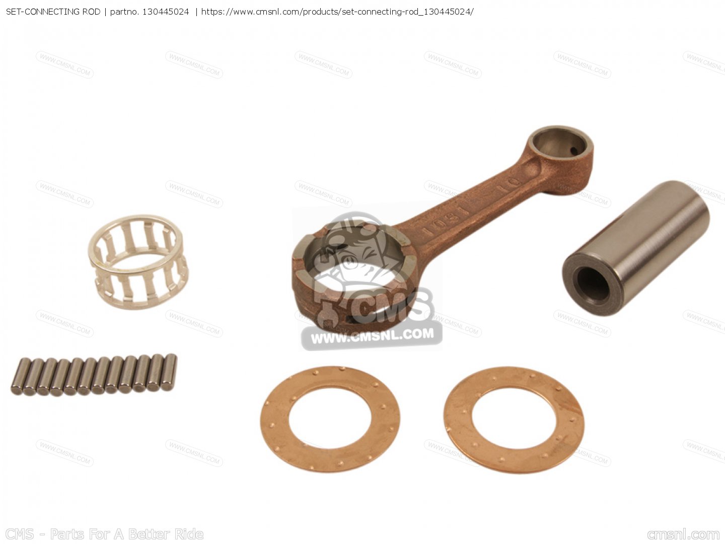 SETCONNECTING ROD for KX60B4 1988 USA order at CMSNL