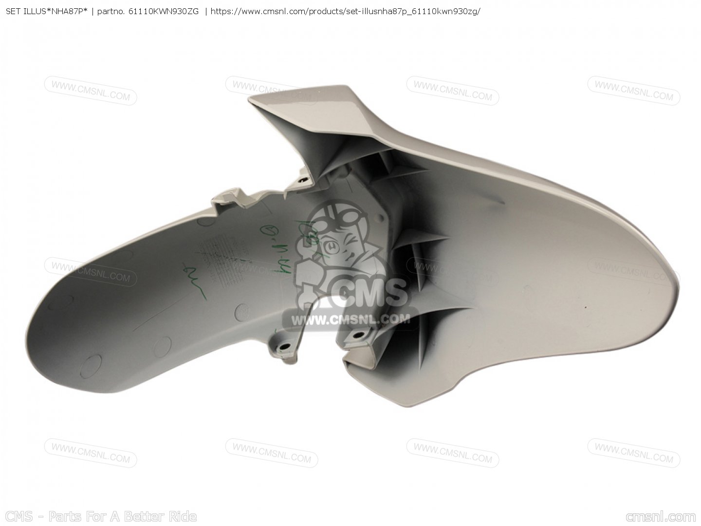 61110KWN930ZG: SET ILLUS*NHA87P* Honda - buy the 61110-KWN