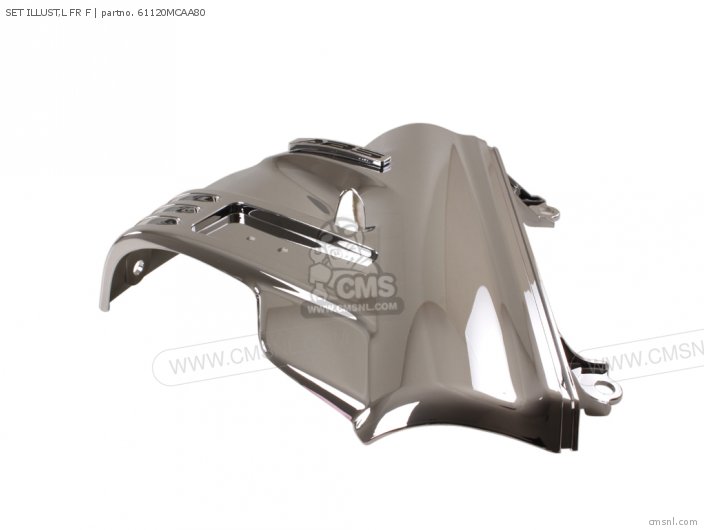 Honda SET ILLUST,L FR F 61120MCAA80 Honda SET ILLUST,L FR F 61120MCAA80