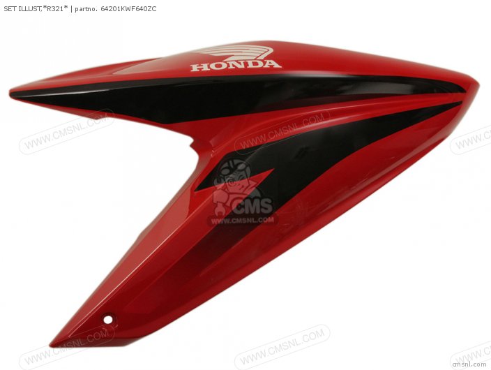 Honda SET ILLUST,*R321* 64201KWF640ZC
