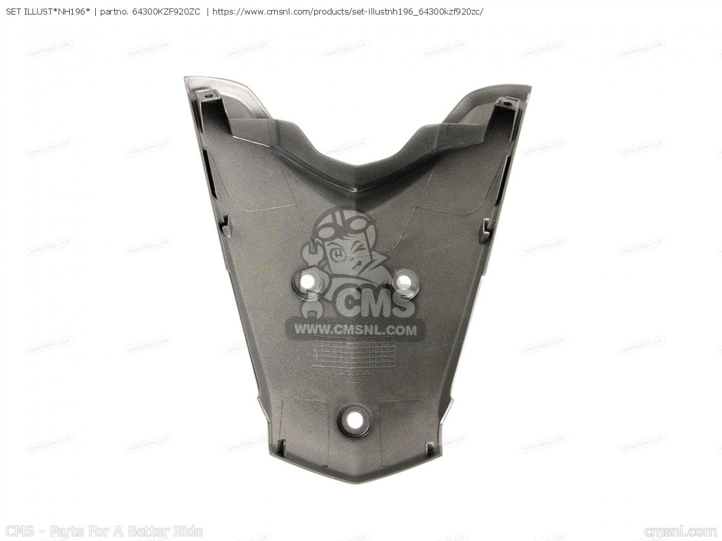 64300KZF920ZC: SET ILLUST*NH196* Honda - buy the 64300-KZF-920ZC